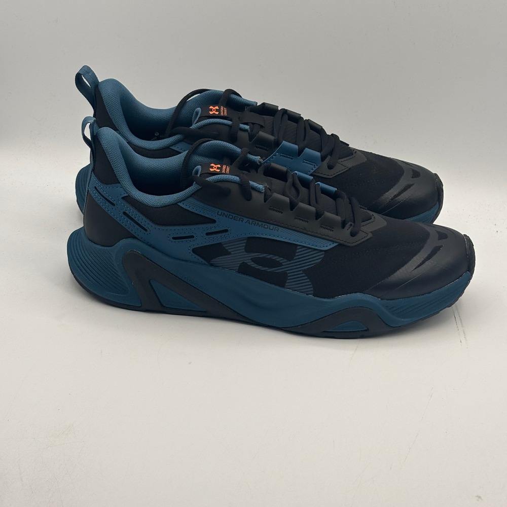 Under Armour Charged Commit TR 5 Shoes Men Size 11 Blue Training 3026607-401